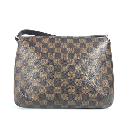 Louis Vuitton Musette Tango, Brown, Canvas, shoulder