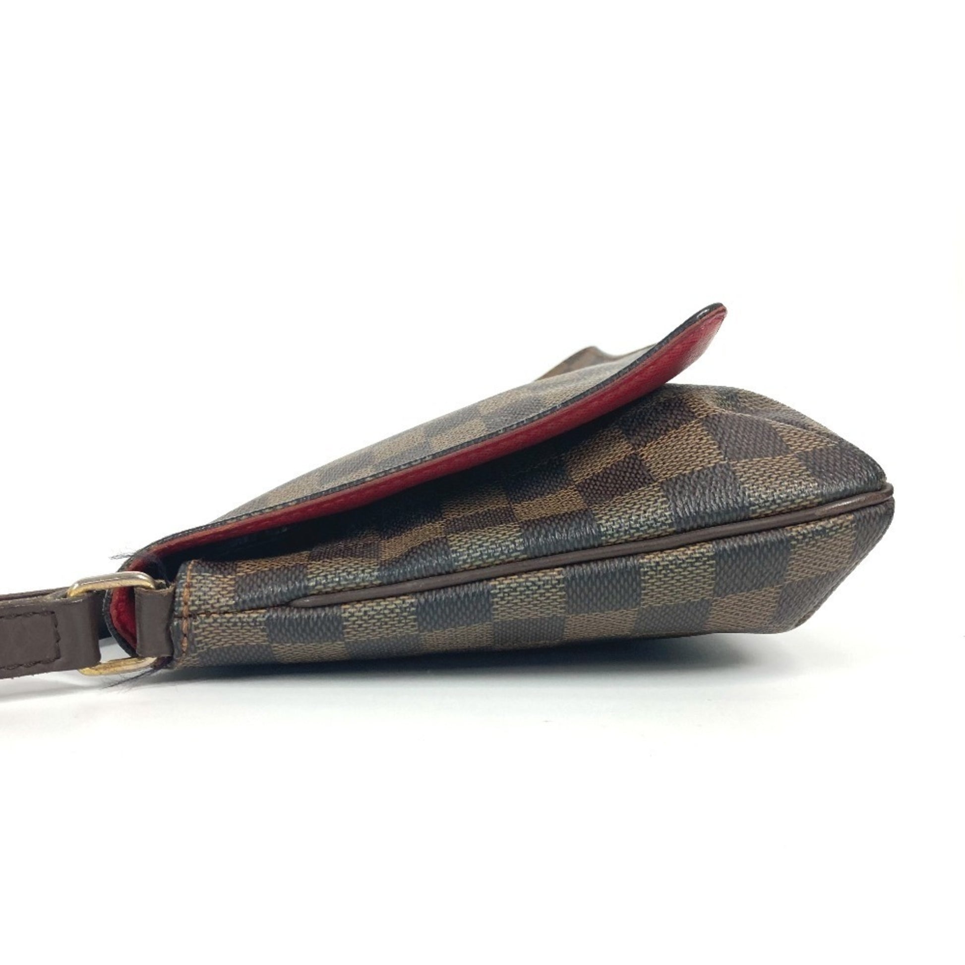 Louis Vuitton Musette Tango, Brown, Canvas, shoulder