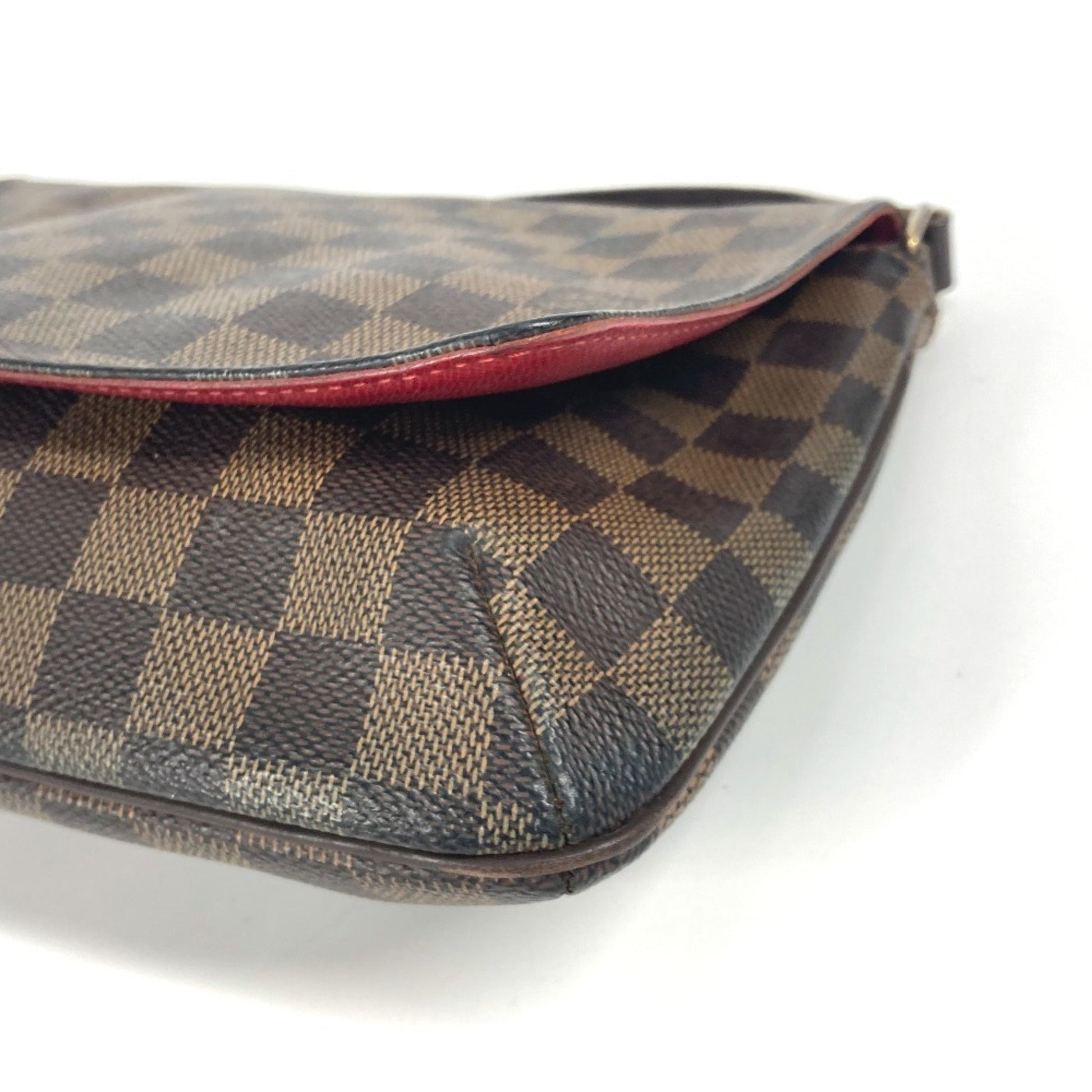 Louis Vuitton Musette Tango, Brown, Canvas, shoulder