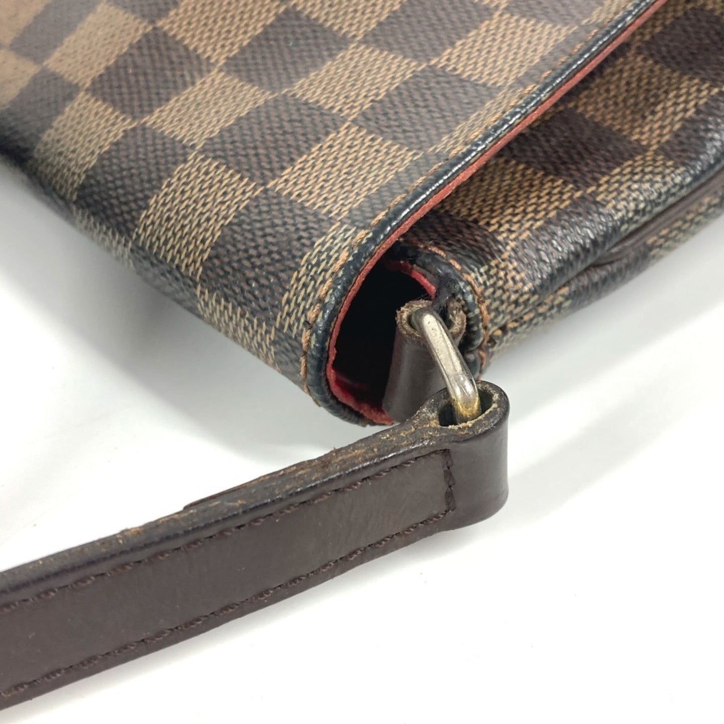 Louis Vuitton Musette Tango, Brown, Canvas, shoulder