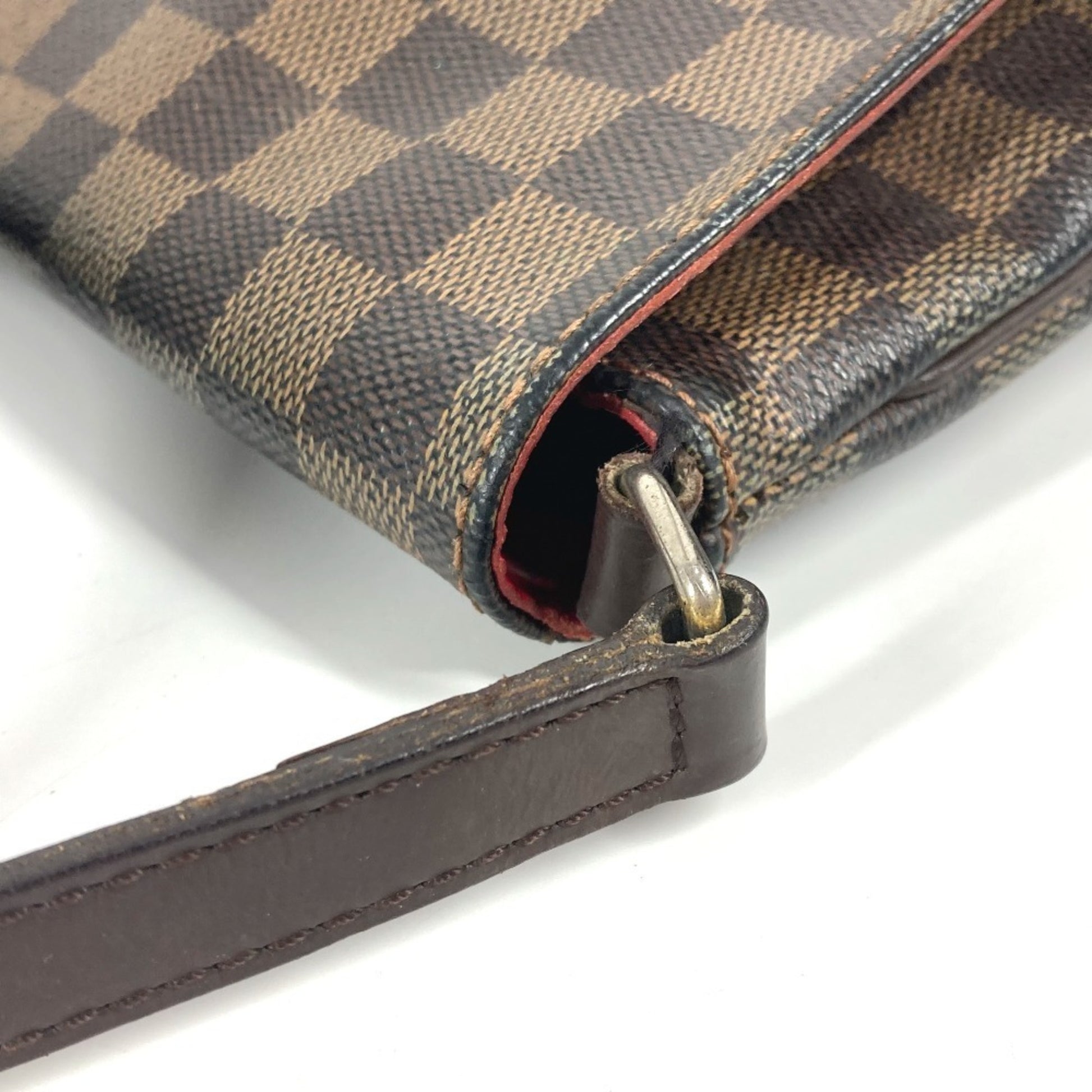 Louis Vuitton Musette Tango, Brown, Canvas, shoulder