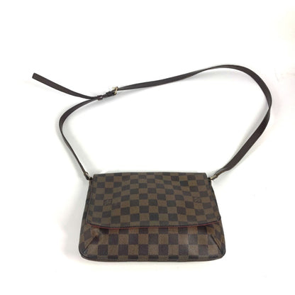 Louis Vuitton Musette Tango, Brown, Canvas, shoulder
