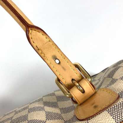 Louis Vuitton Berkeley, White, Canvas, handbag