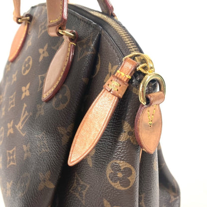 Louis Vuitton Rivoli, Brown, Canvas, tote