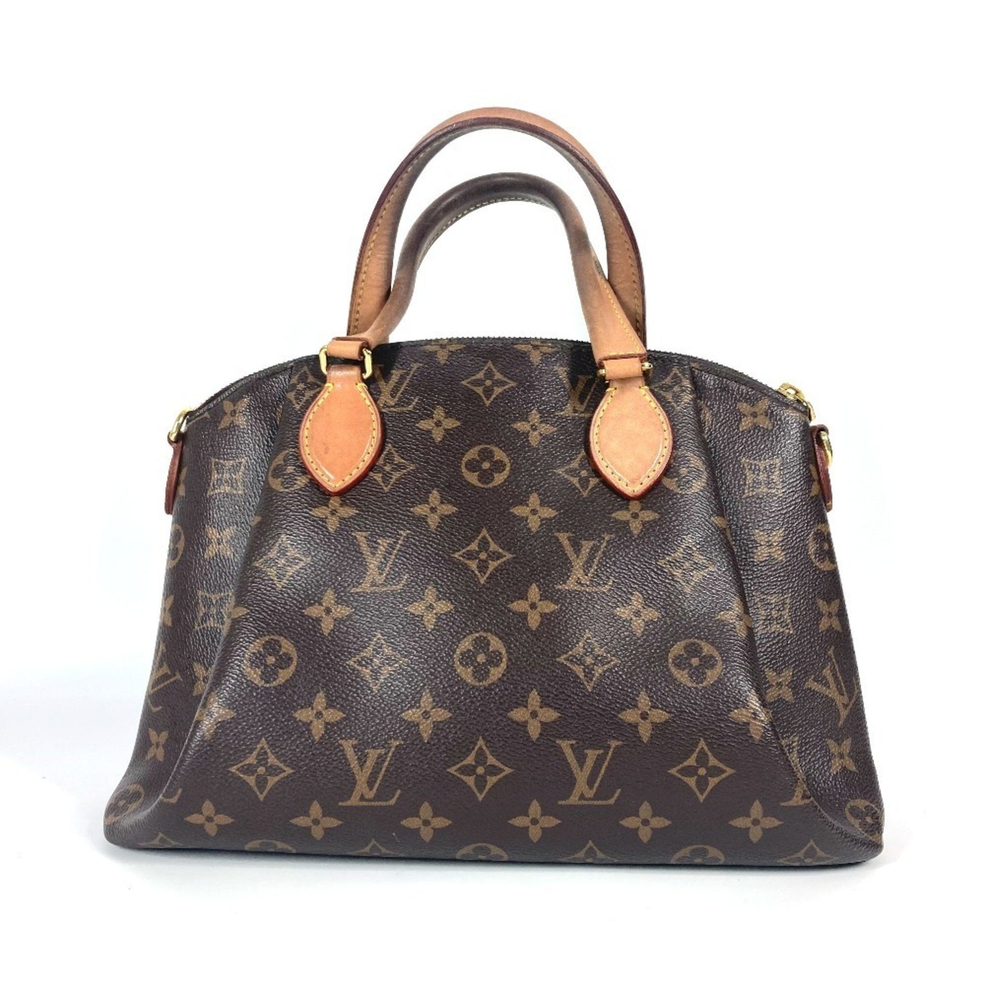Louis Vuitton Rivoli, Brown, Canvas, tote