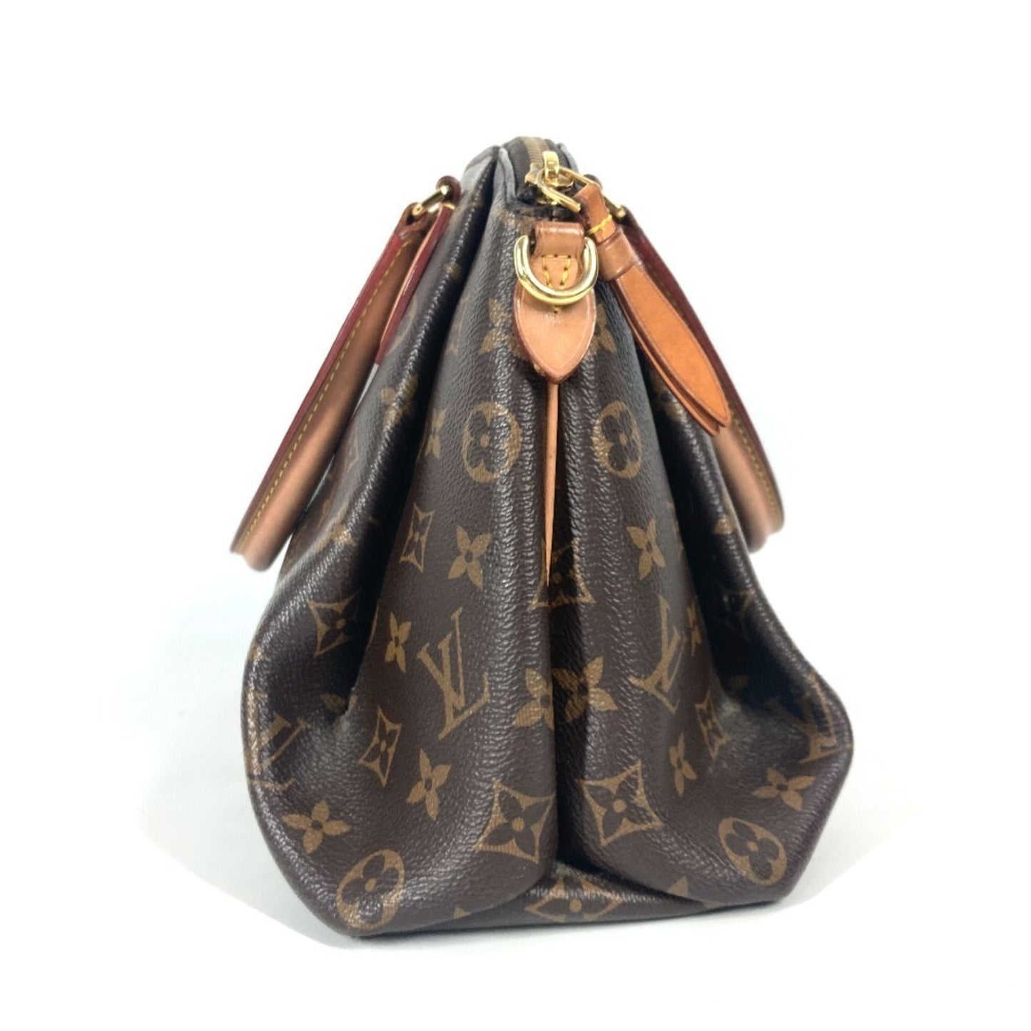 Louis Vuitton Rivoli, Brown, Canvas, tote