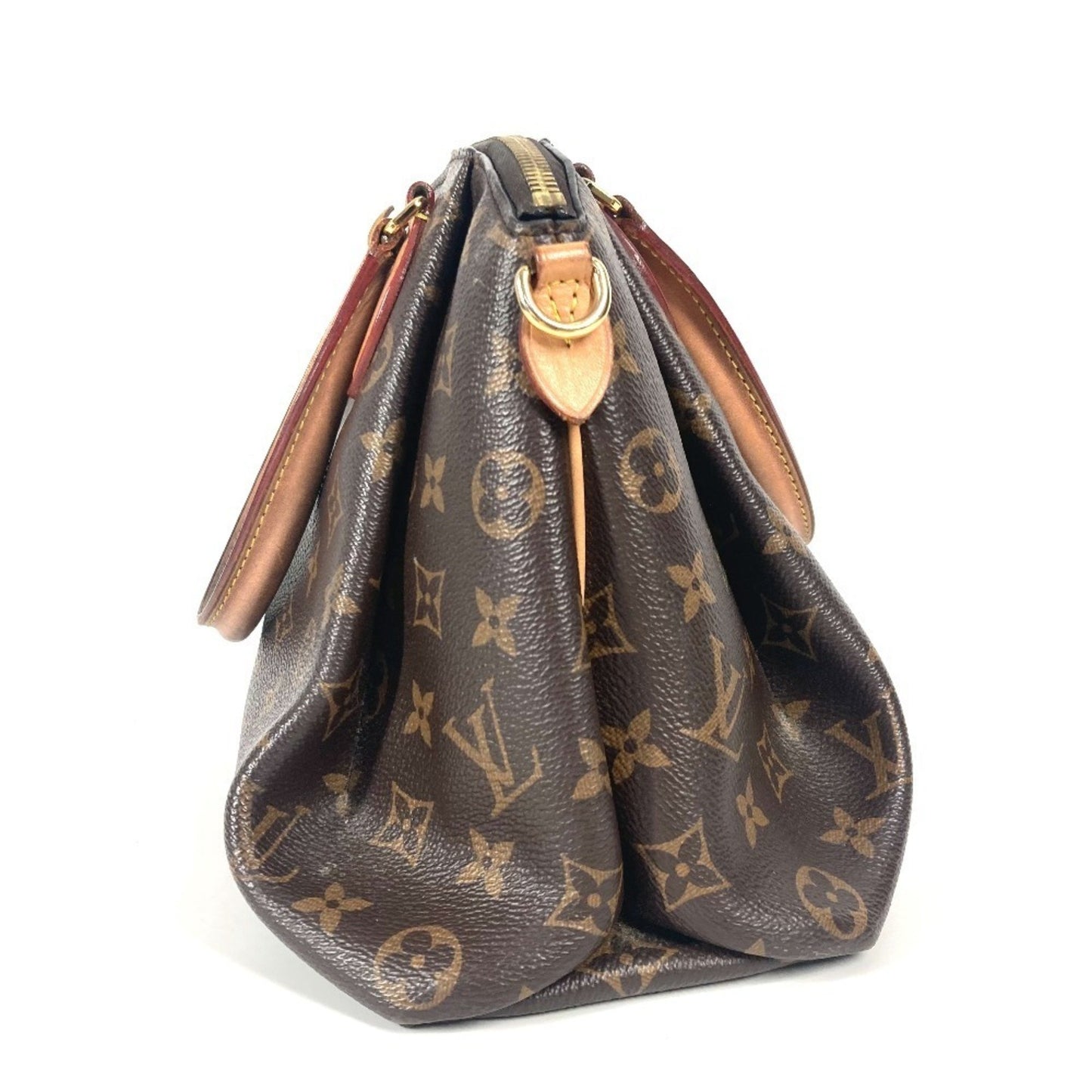 Louis Vuitton Rivoli, Brown, Canvas, tote