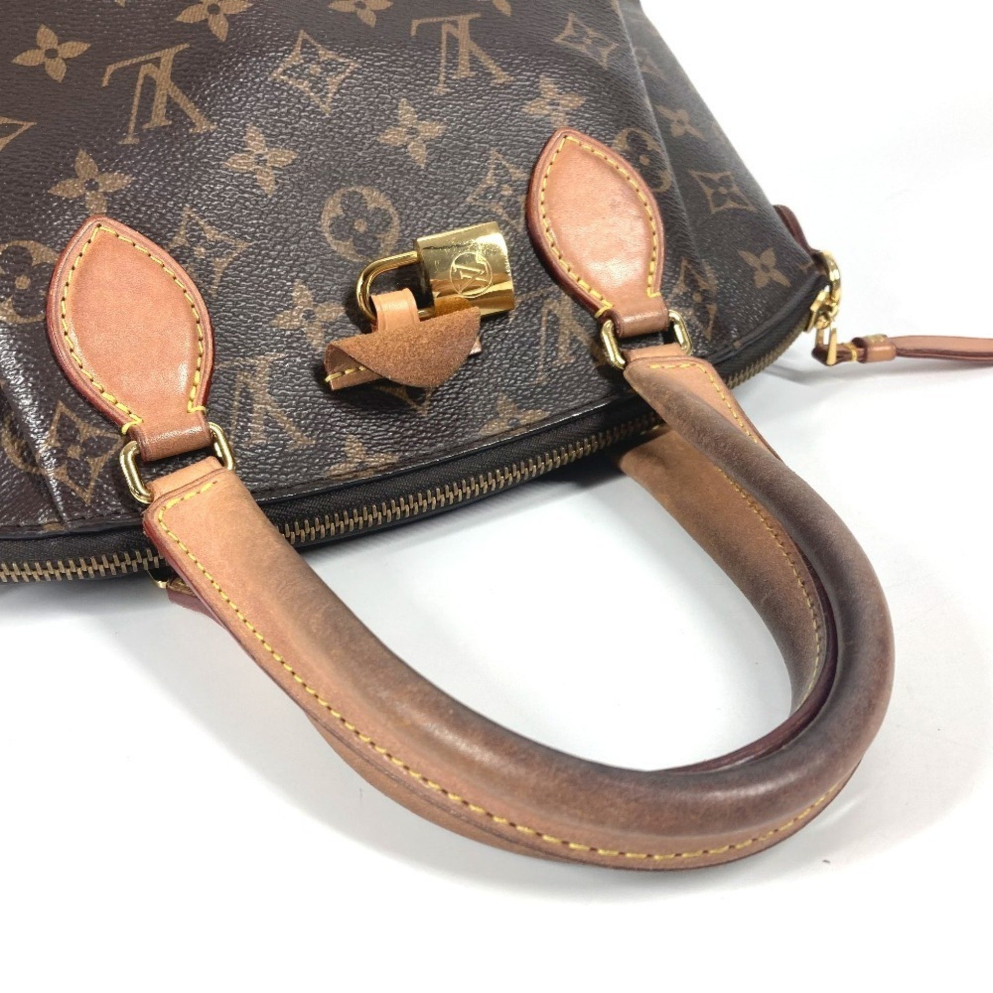 Louis Vuitton Rivoli, Brown, Canvas, tote