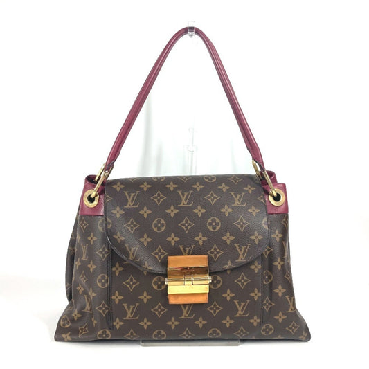 Louis Vuitton Olympe, Brown, Canvas, handbag