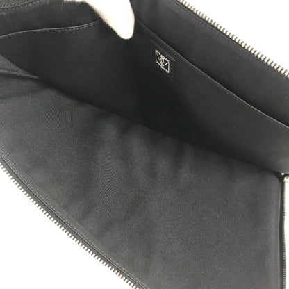 Louis Vuitton Pochette Jour Gm, Black, Canvas, clutch