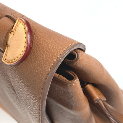 Louis Vuitton Lockme, Brown, Leather, tote