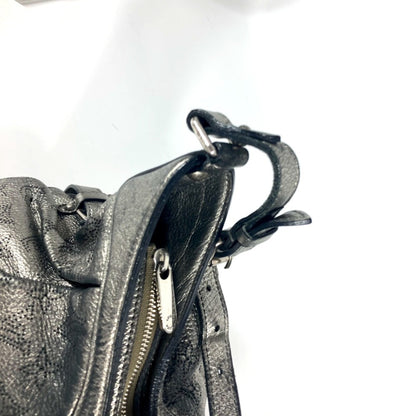 Louis Vuitton Mahina, Silver, Leather, shoulder