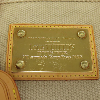 Louis Vuitton Antigua, Beige, Canvas, handbag