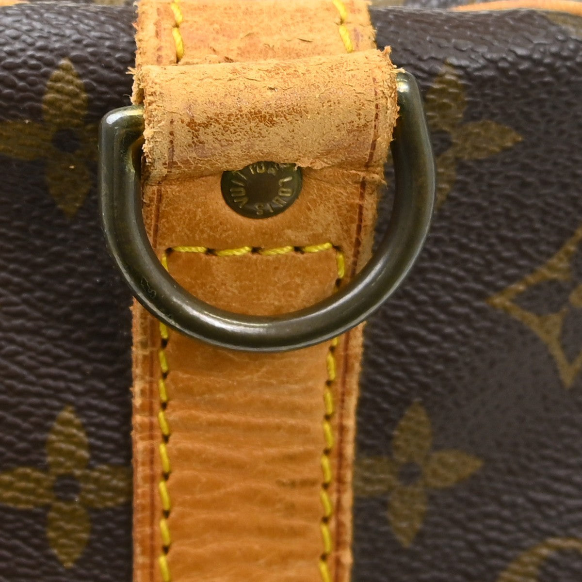 Louis Vuitton Keepall Bandouliere Monogram Canvas, Brown, Canvas, Travel Bag