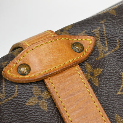 Louis Vuitton Saumur Monogram Canvas, Brown, Canvas, Shoulder Bag