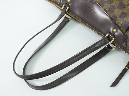 Louis Vuitton Westminster Damier, Brown, Canvas, Tote Bag