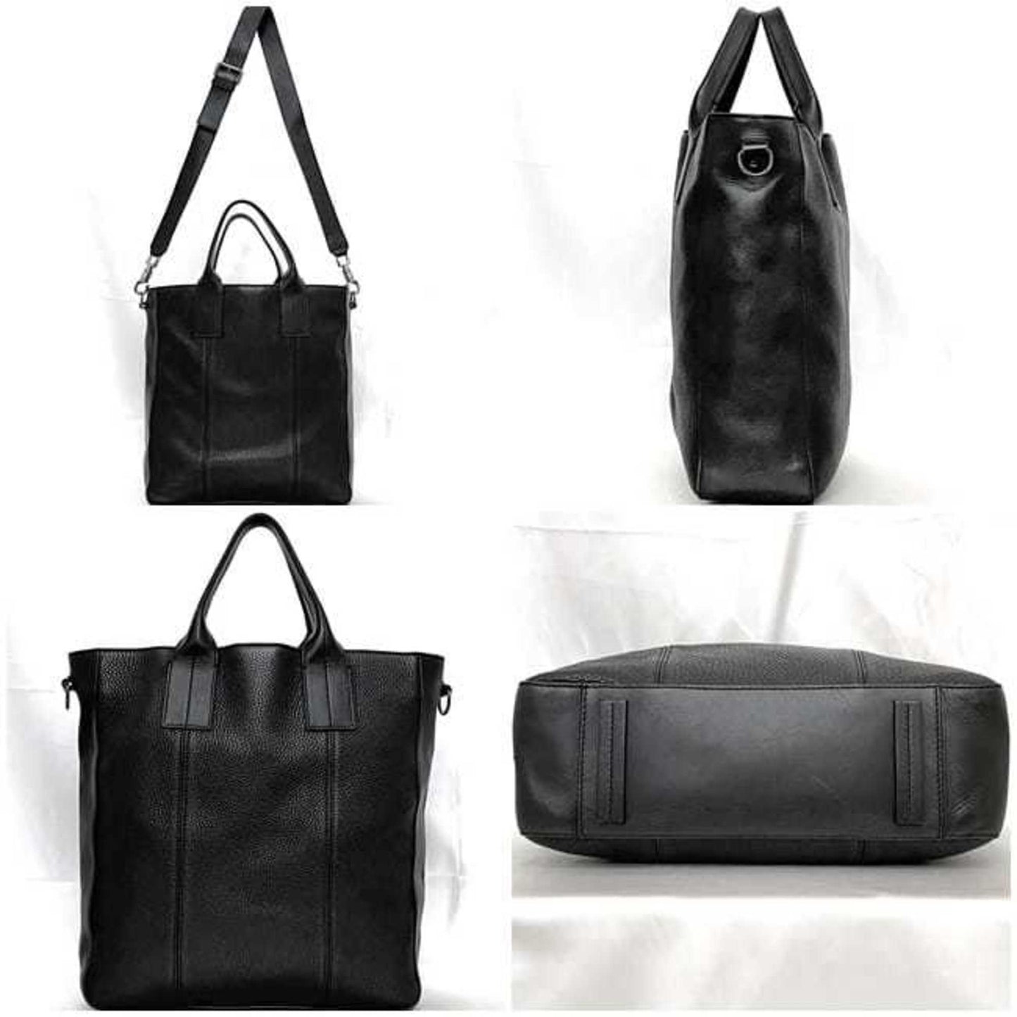Christian Louboutin Cabata, Black, Leather, tote