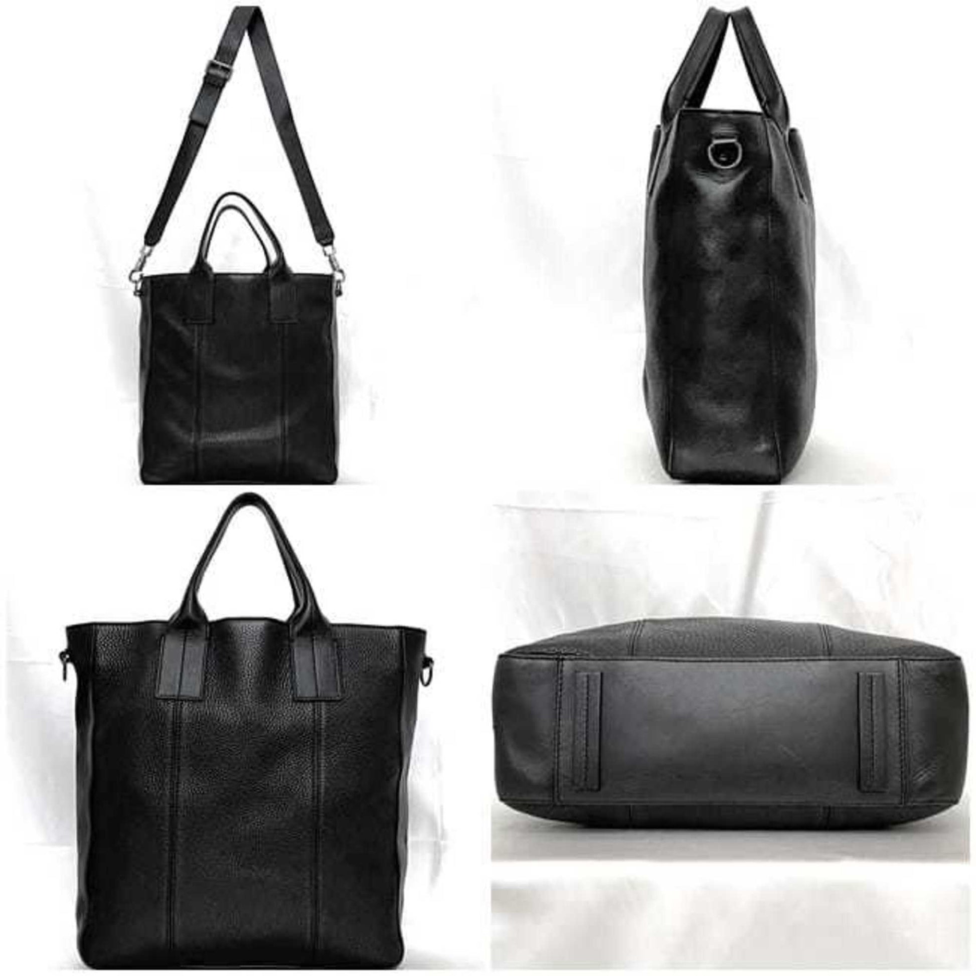 Christian Louboutin Cabata, Black, Leather, tote