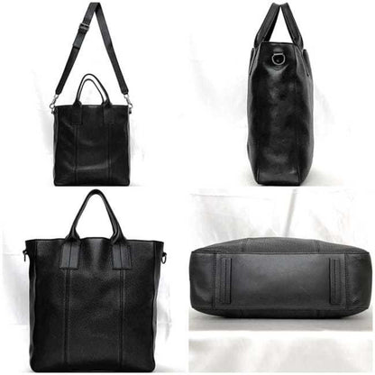 Christian Louboutin Cabata, Black, Leather, tote