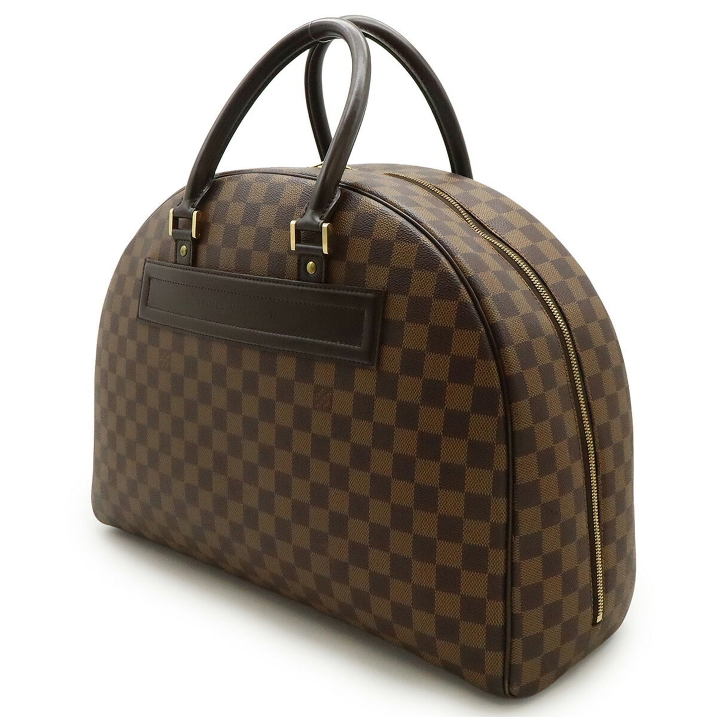 Louis Vuitton Nolita, Brown, Canvas, handbag