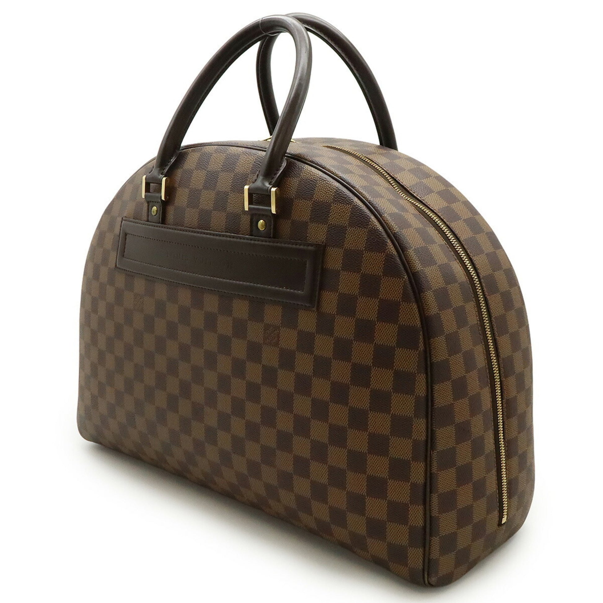 Louis Vuitton Nolita, Brown, Canvas, handbag