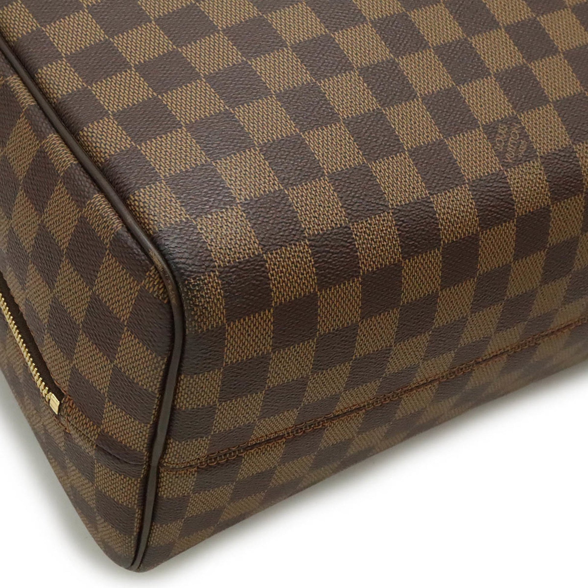 Louis Vuitton Nolita, Brown, Canvas, handbag
