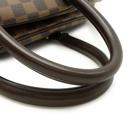 Louis Vuitton Nolita, Brown, Canvas, handbag