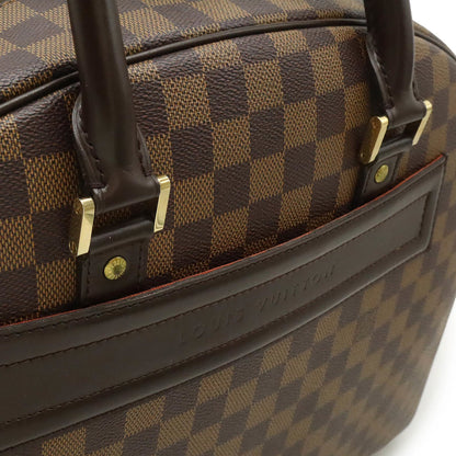 Louis Vuitton Nolita, Brown, Canvas, handbag