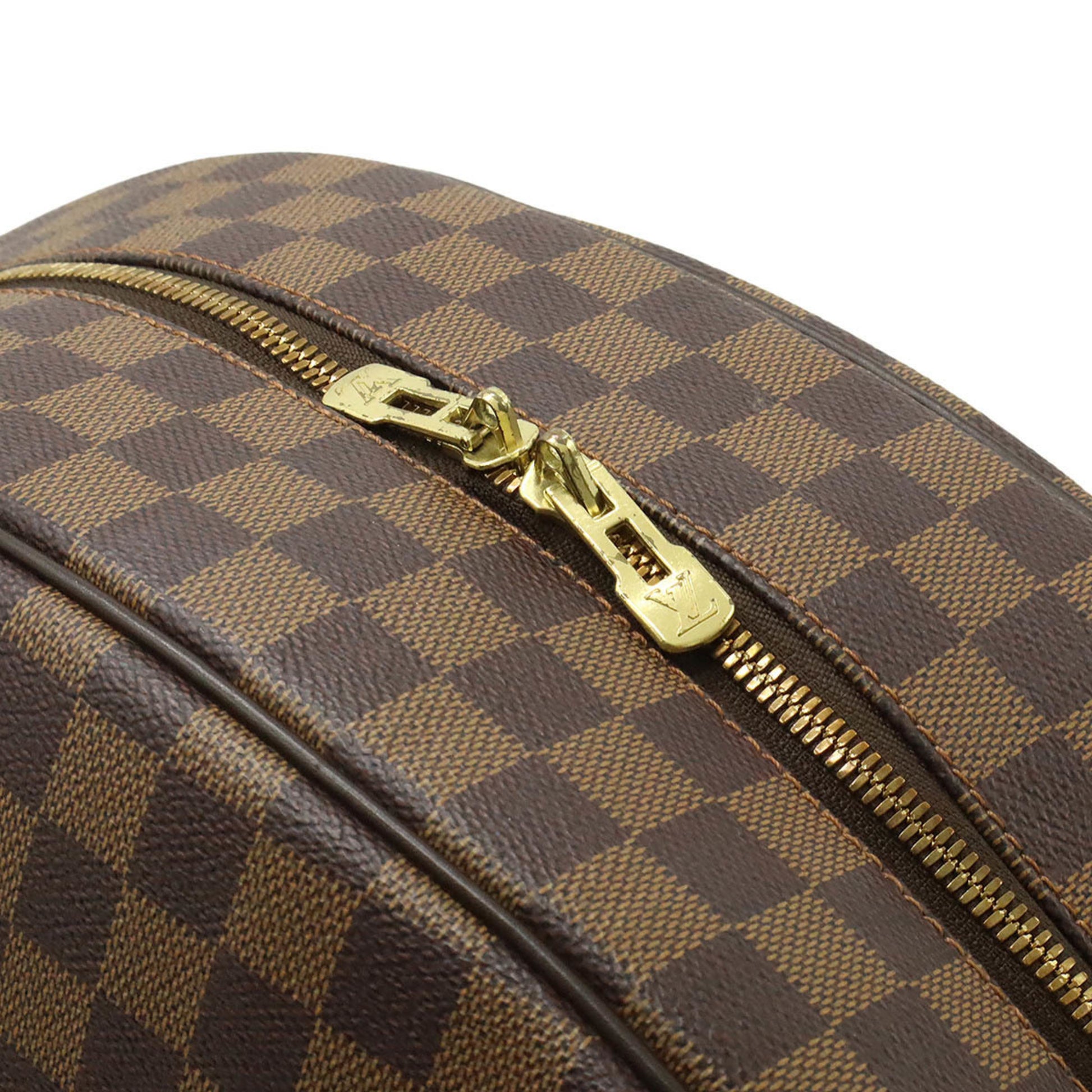 Louis Vuitton Nolita, Brown, Canvas, handbag