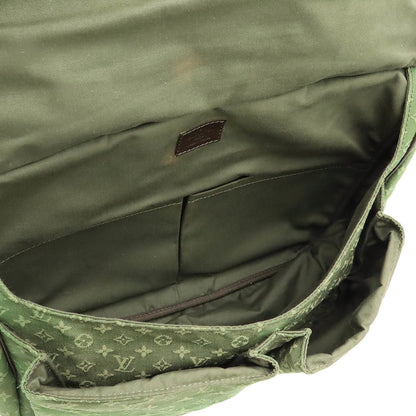 Louis Vuitton Maman, Green, Canvas, shoulder
