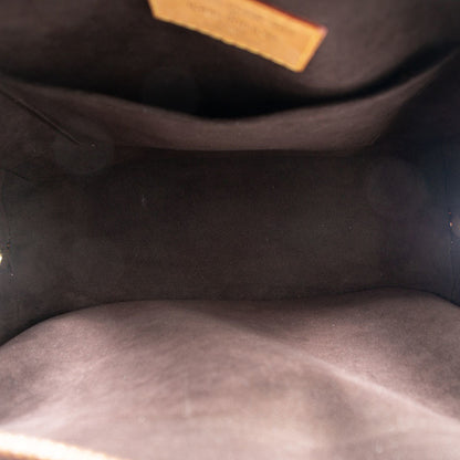 Louis Vuitton Deauville, Brown, Canvas, handbag