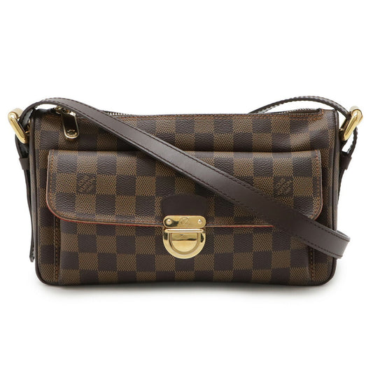 Louis Vuitton Ravello GM, Brown, Canvas, shoulder