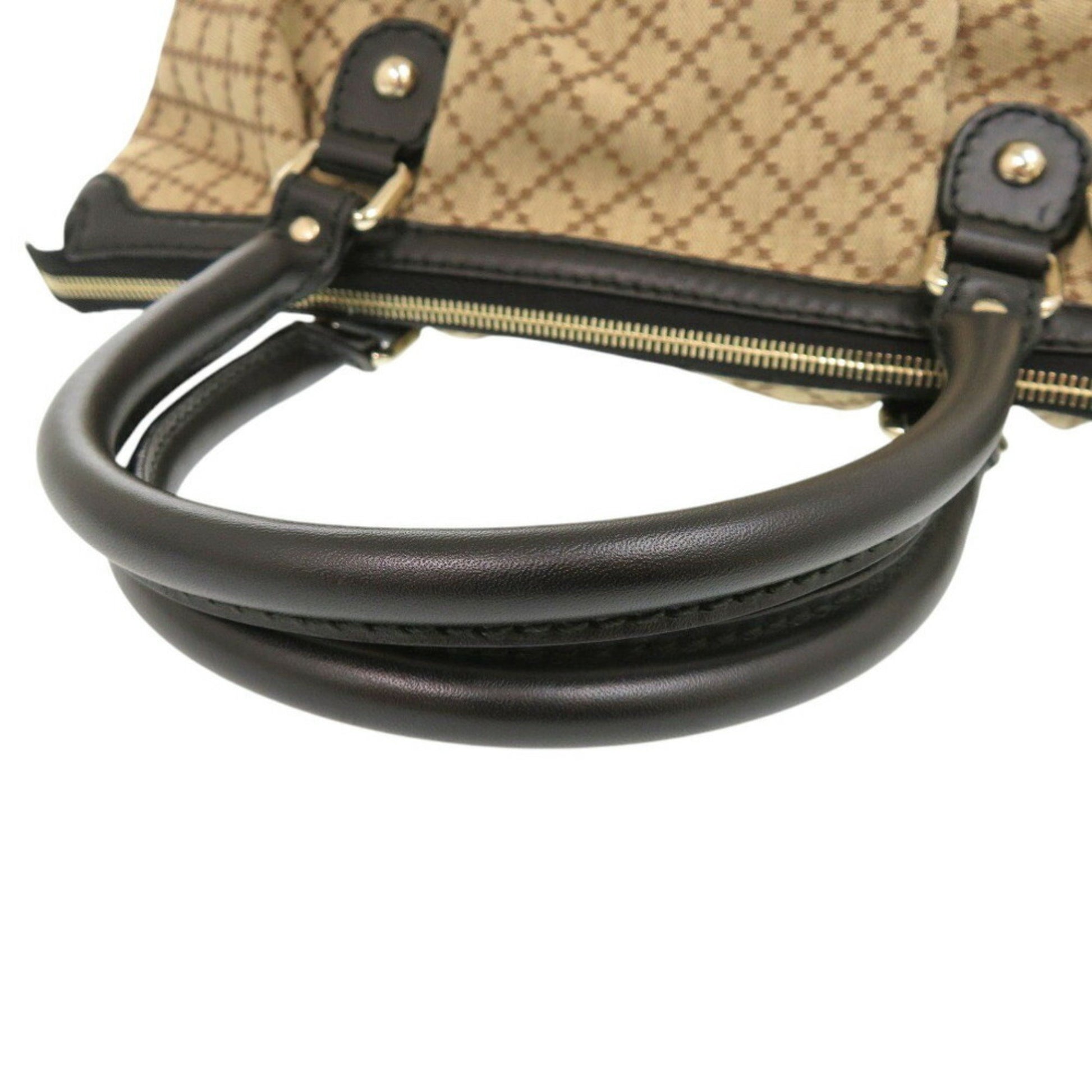 Gucci Sukey, Beige, Canvas, handbag