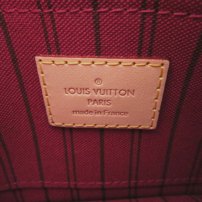 Louis Vuitton POCHETTE NEVERFULL, Brown, Canvas, clutch