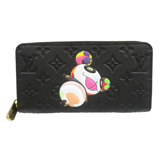 Louis Vuitton Zippy wallet, Black, Leather, wallet