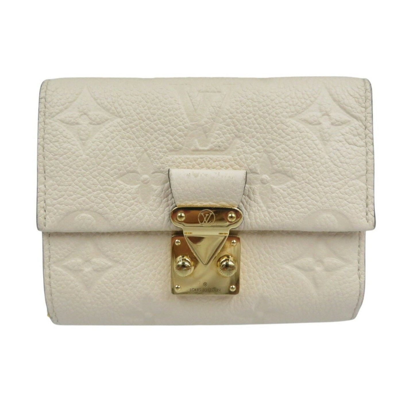 Louis Vuitton Metis, White, Leather, wallet