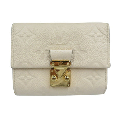 Louis Vuitton Metis, White, Leather, wallet