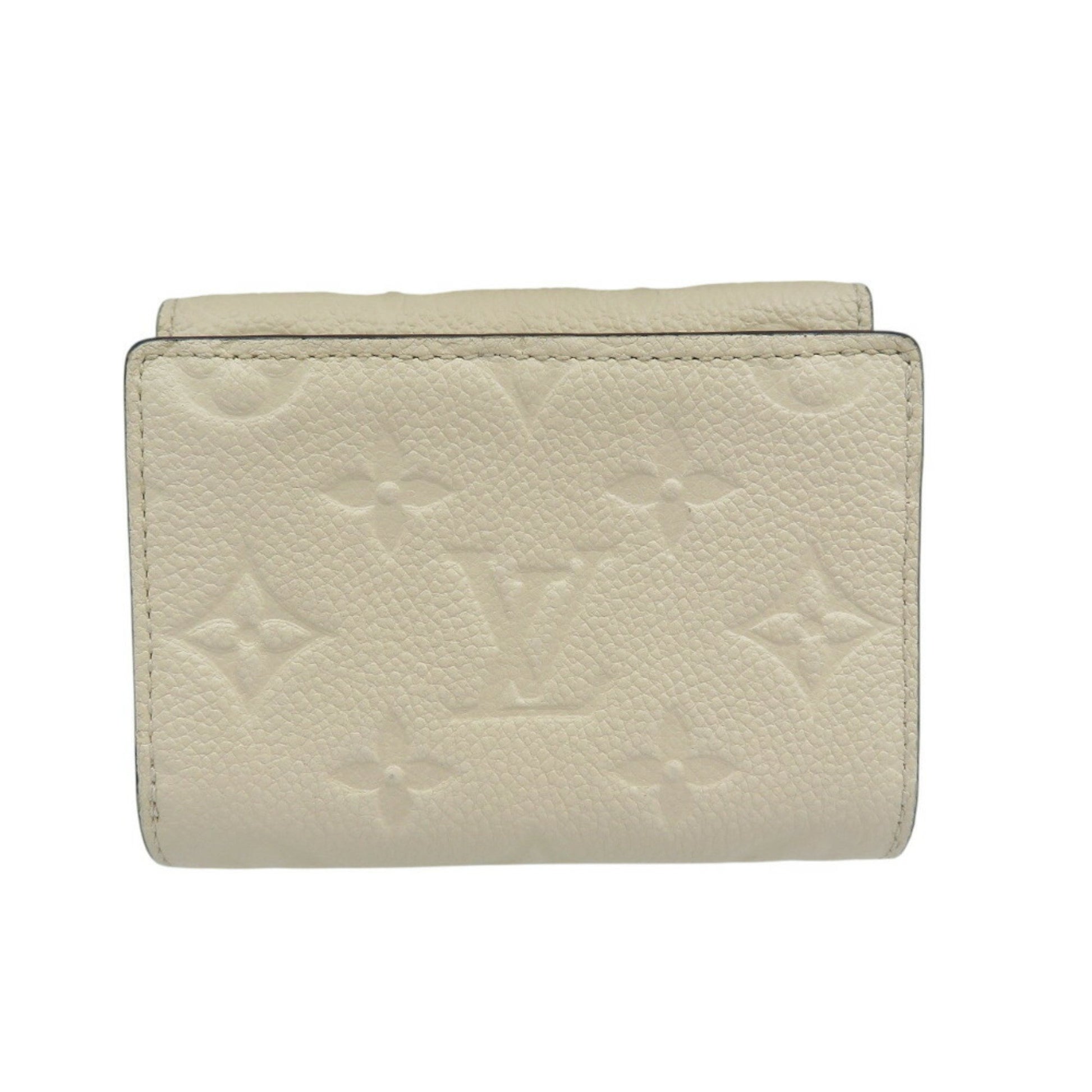 Louis Vuitton Metis, White, Leather, wallet