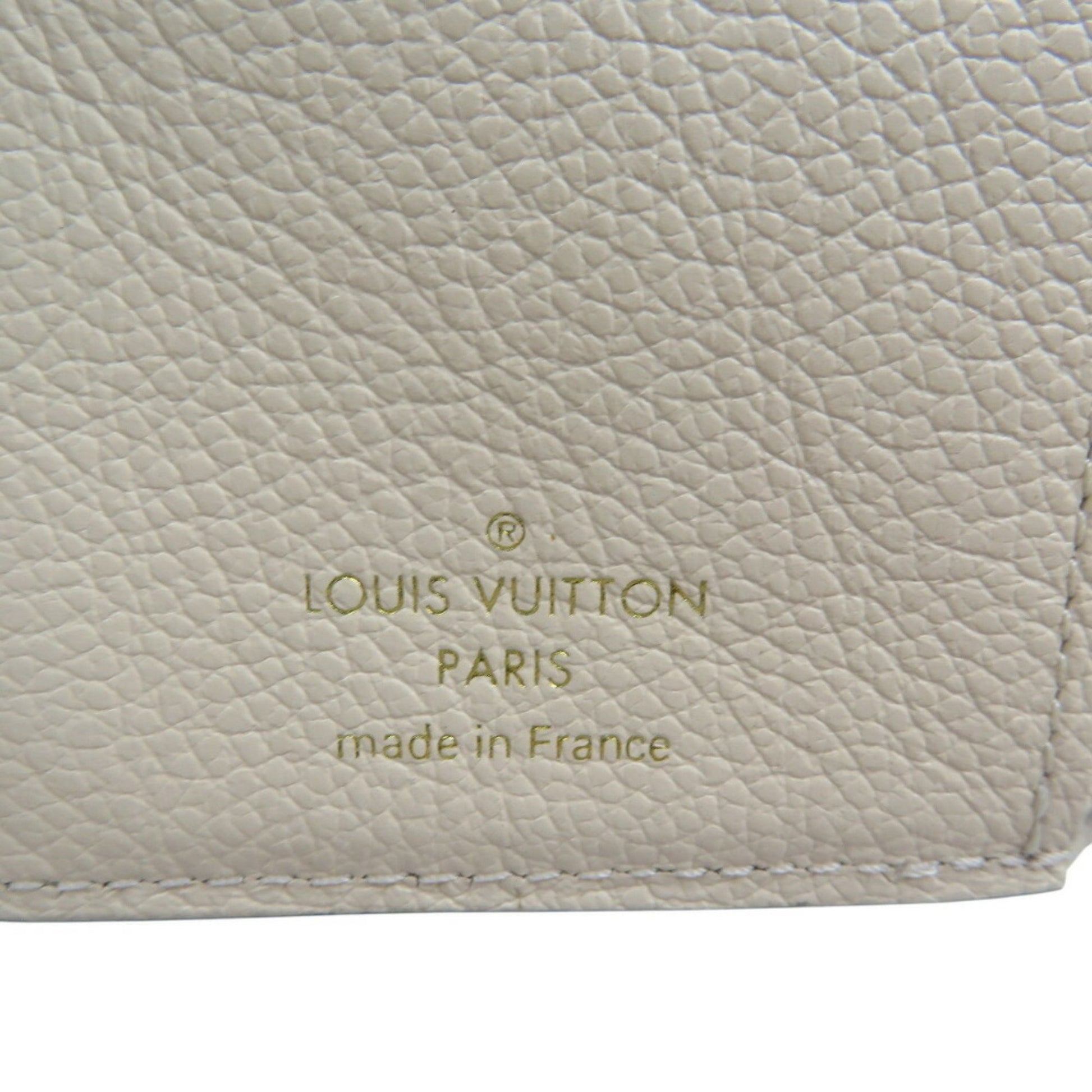 Louis Vuitton Metis, White, Leather, wallet