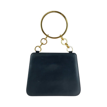 Salvatore Ferragamo, Black, Leather, handbag