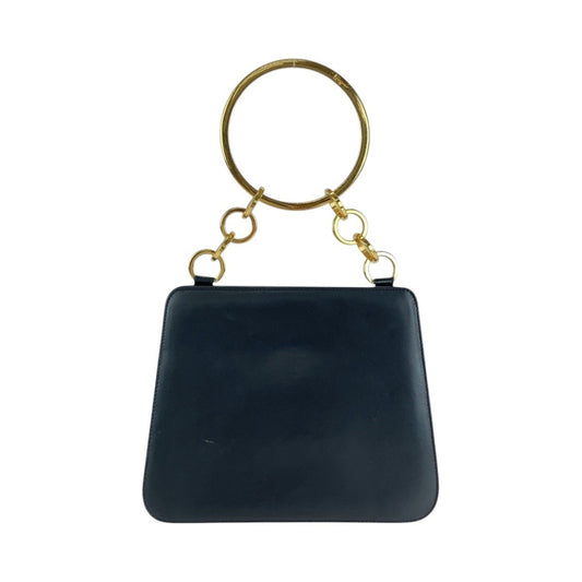 Salvatore Ferragamo, Black, Leather, handbag