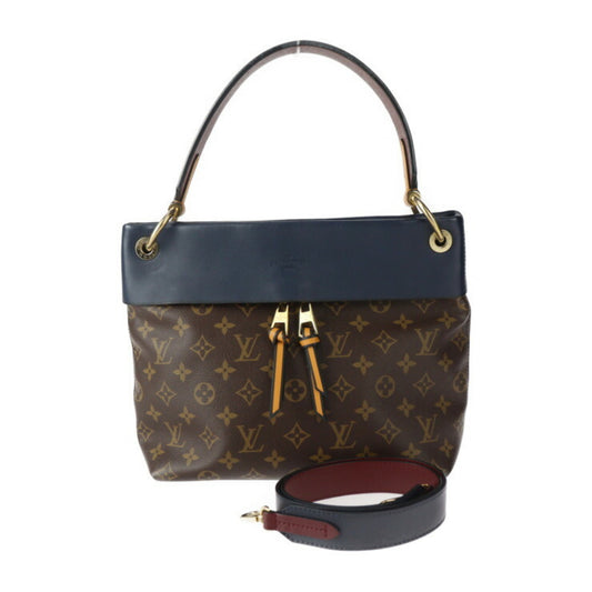Louis Vuitton Tuileries, Brown, Canvas, handbag