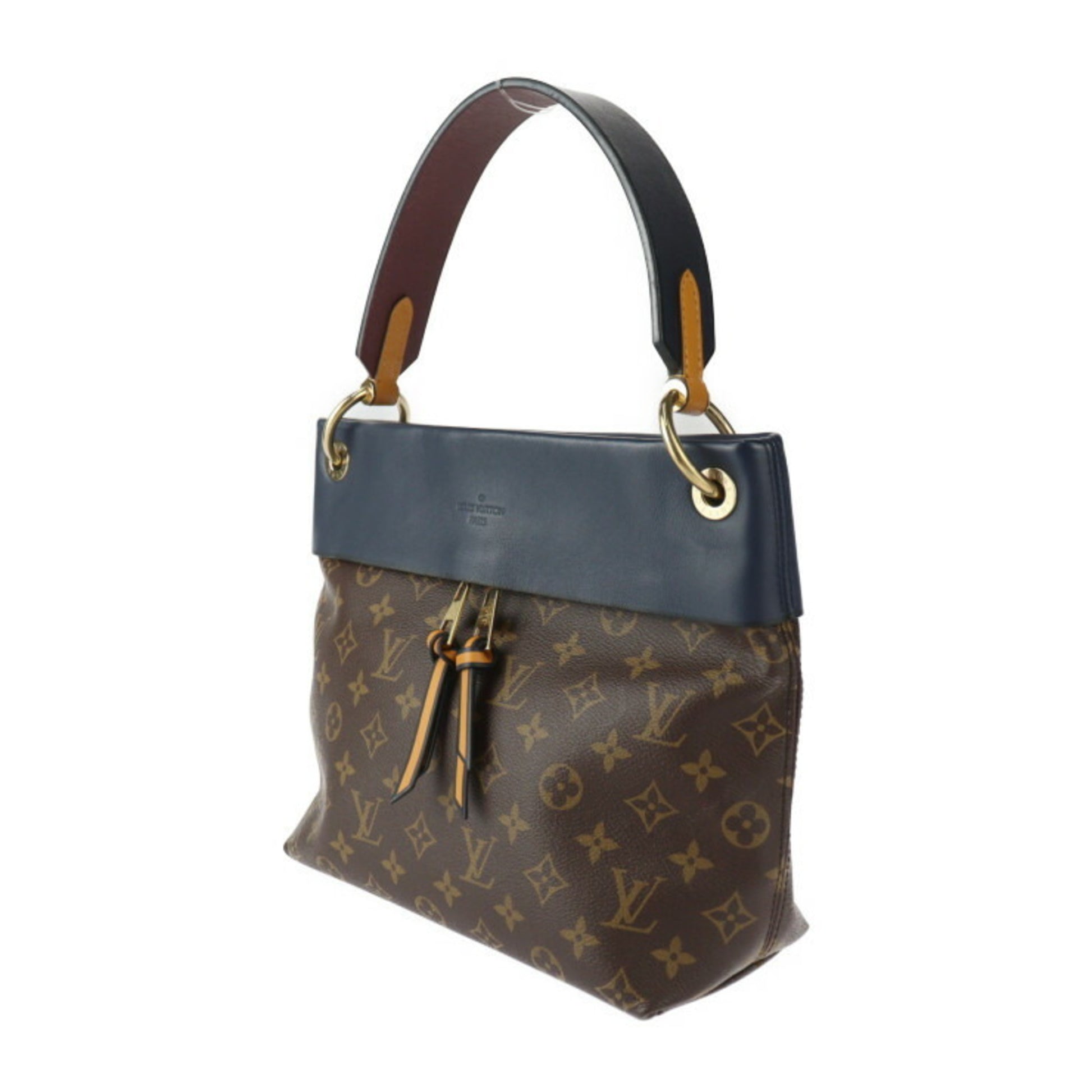 Louis Vuitton Tuileries, Brown, Canvas, handbag