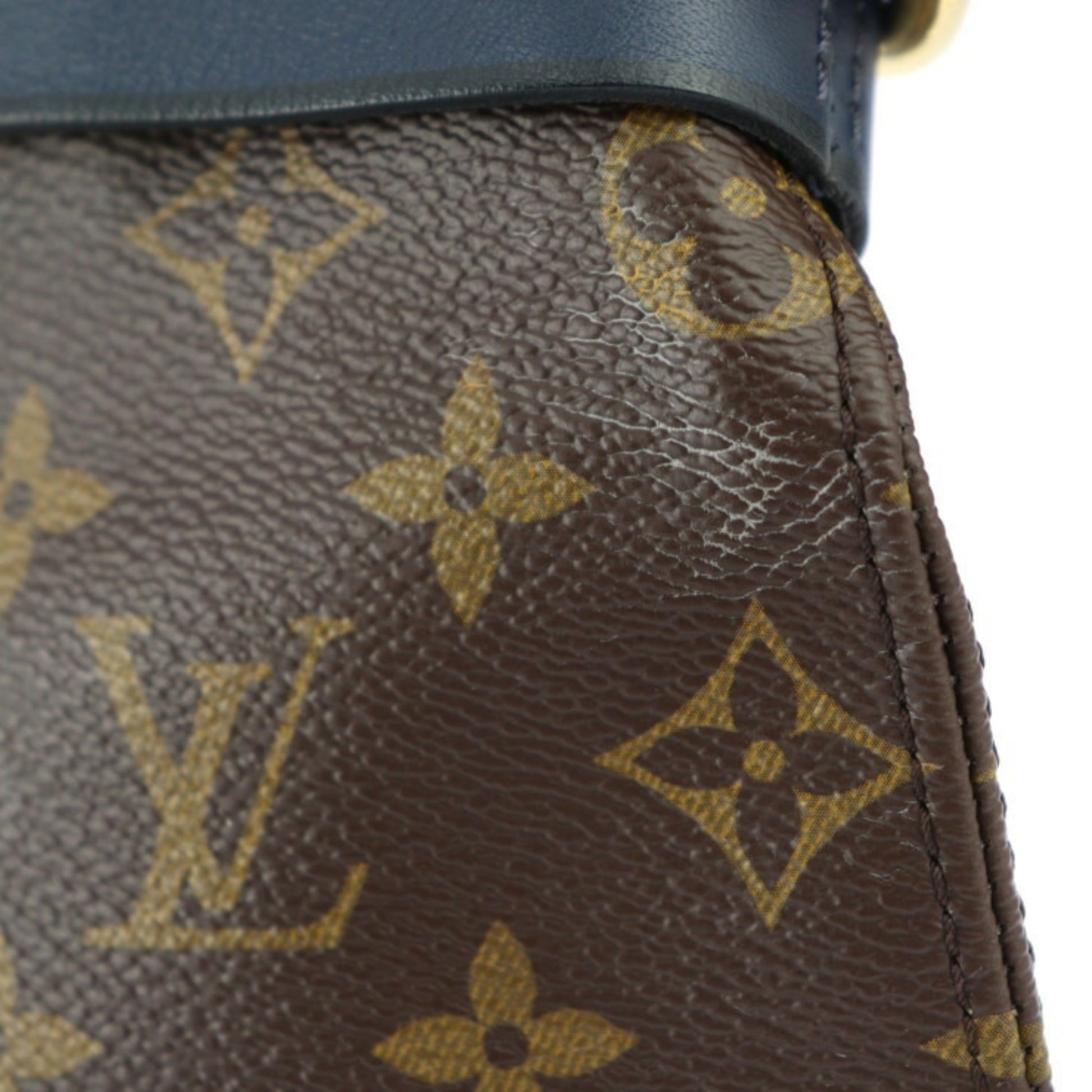 Louis Vuitton Tuileries, Brown, Canvas, handbag