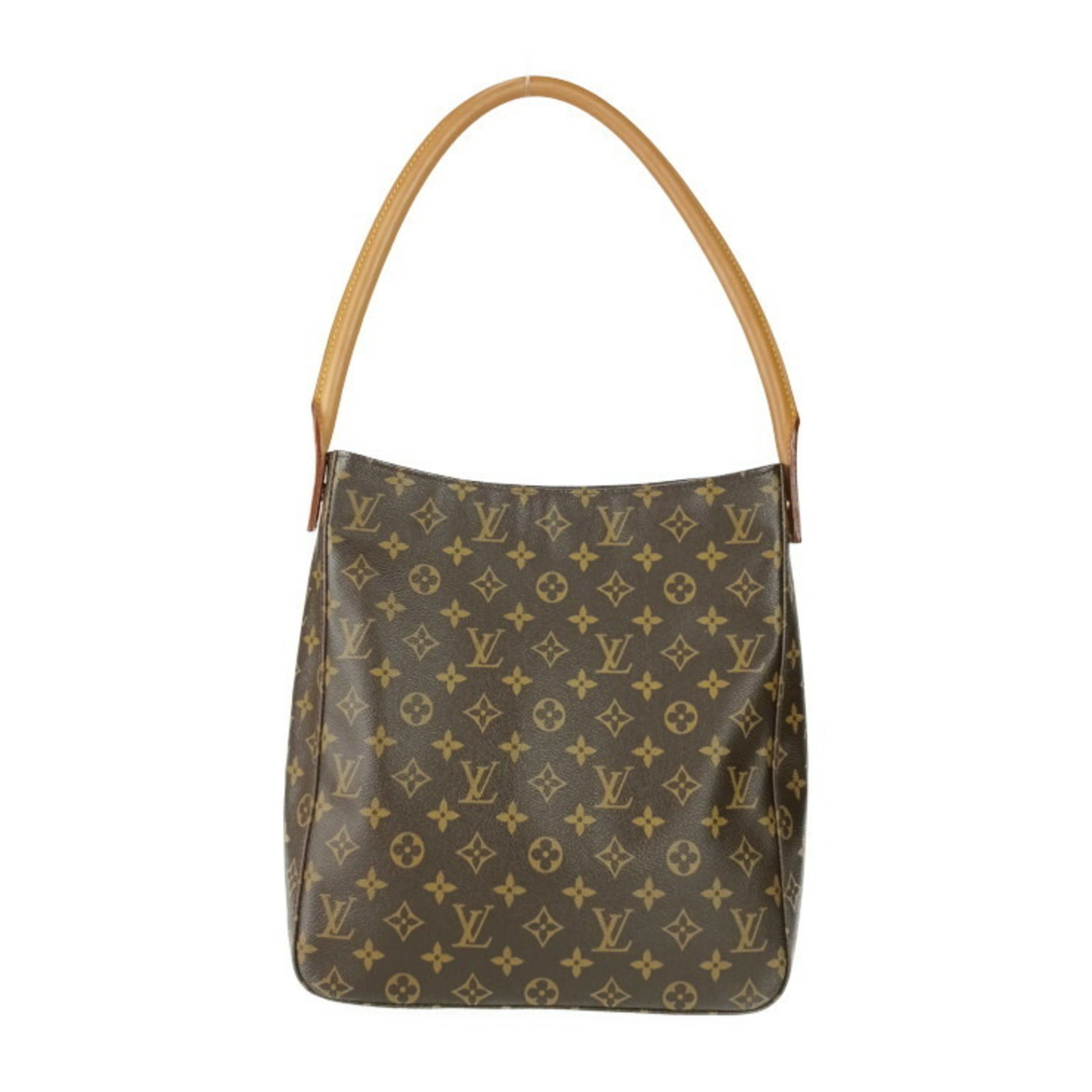 Louis Vuitton Looping GM, Brown, Canvas, shoulder