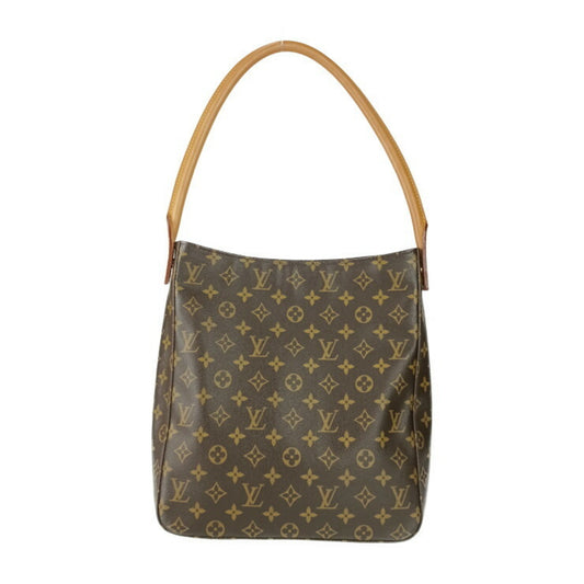 Louis Vuitton Looping GM, Brown, Canvas, shoulder