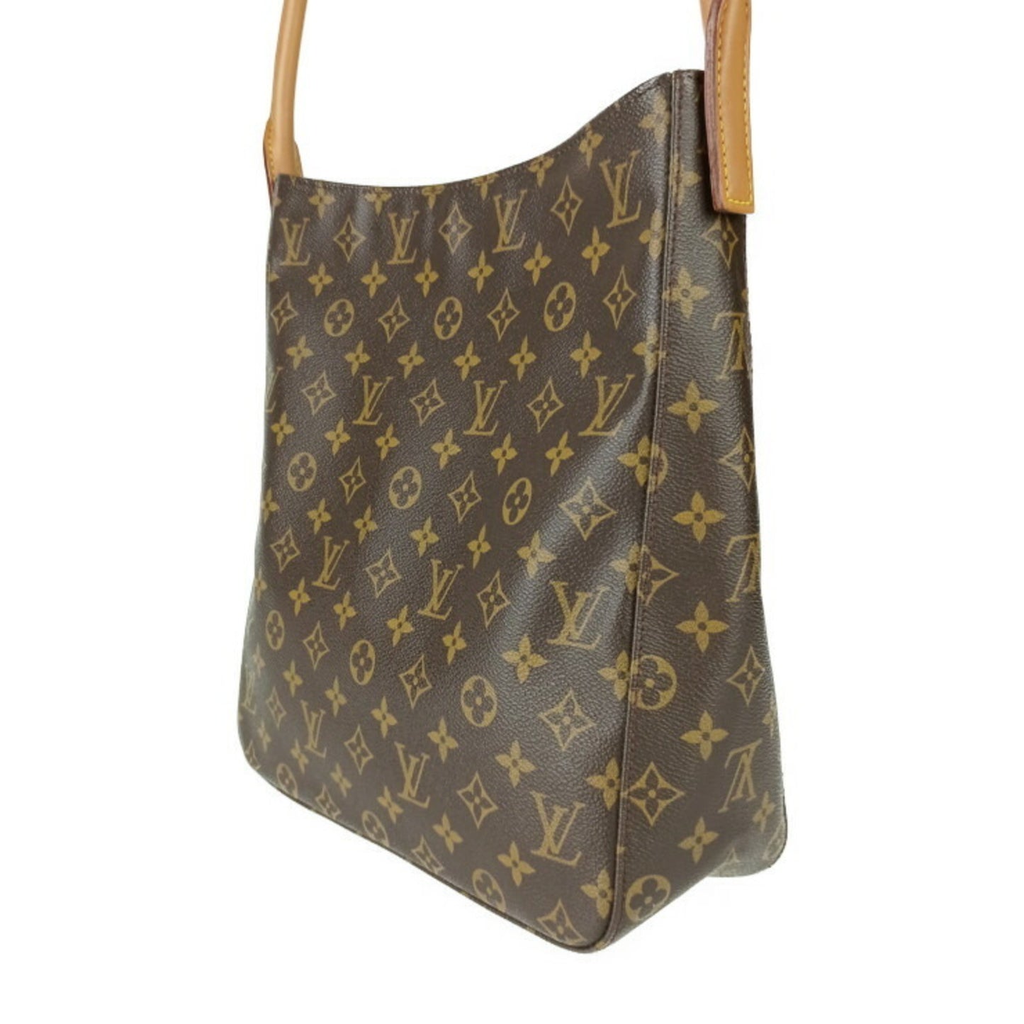 Louis Vuitton Looping GM, Brown, Canvas, shoulder