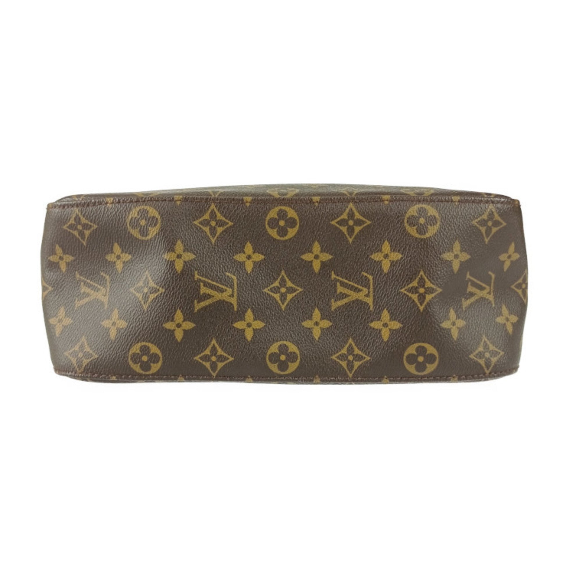Louis Vuitton Looping GM, Brown, Canvas, shoulder