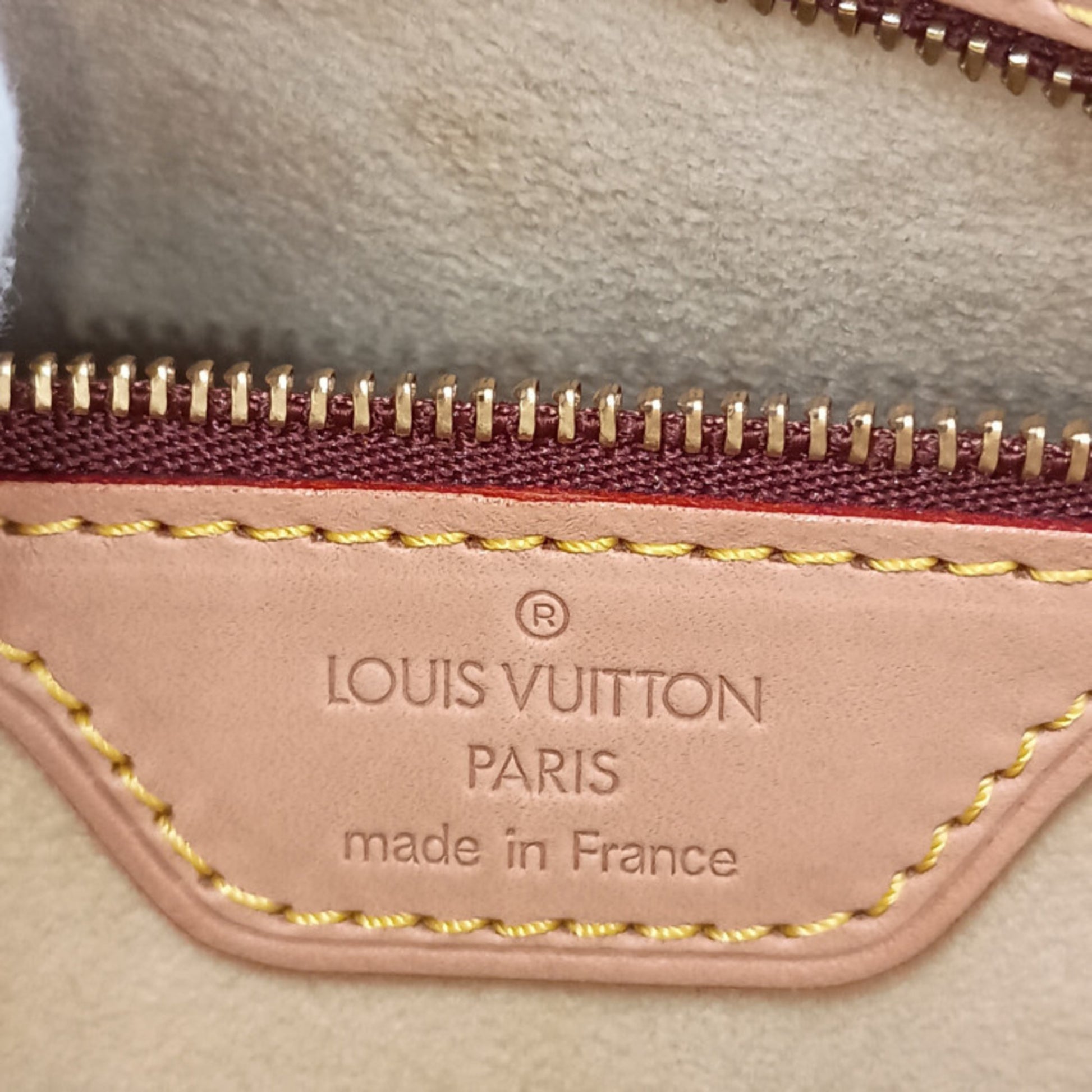 Louis Vuitton Looping GM, Brown, Canvas, shoulder
