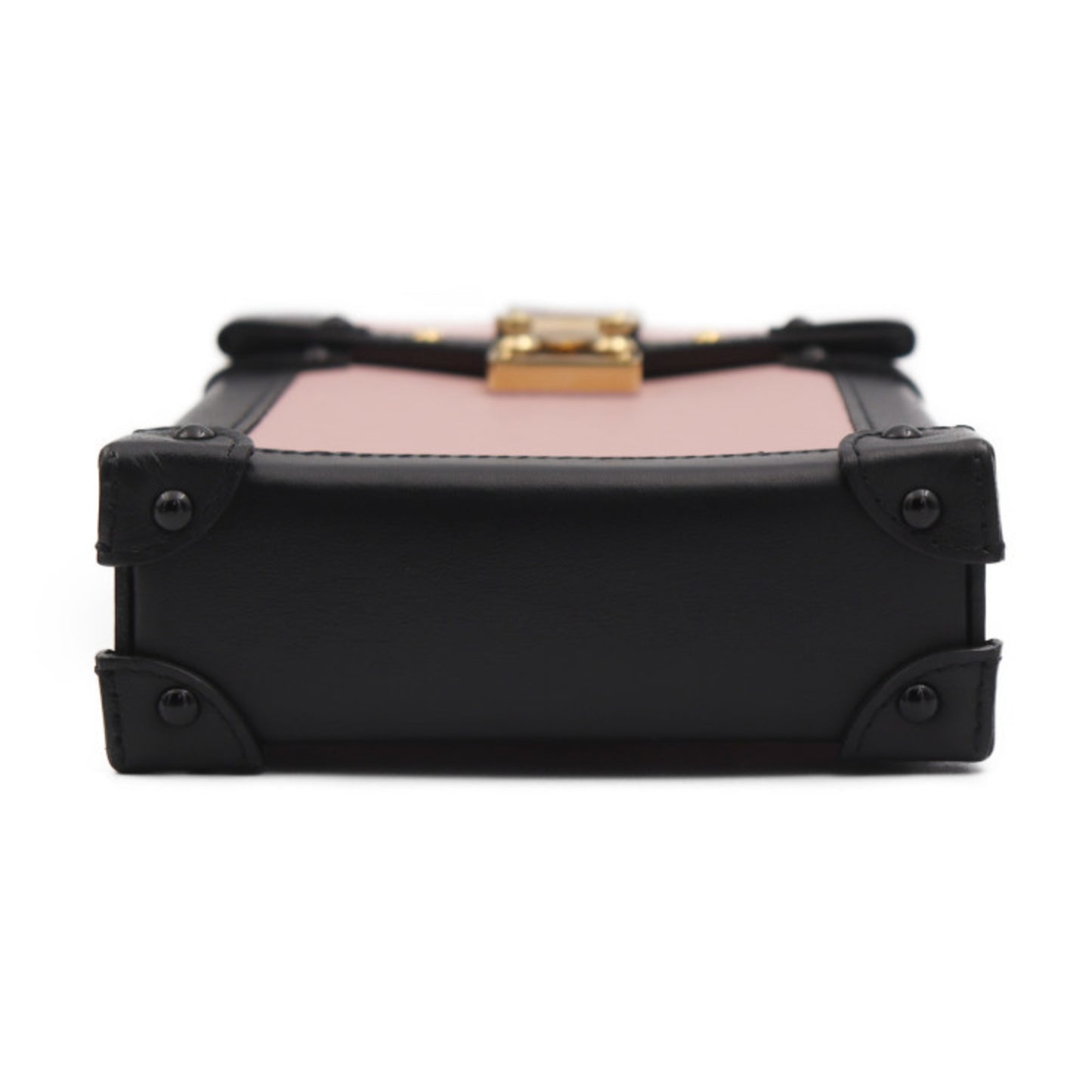 Louis Vuitton Pochette Trunk, Pink, Leather, clutch